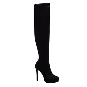 Thalia Sodi Women's Clarissa Over The Knee Boots Black Size 9 1/2
